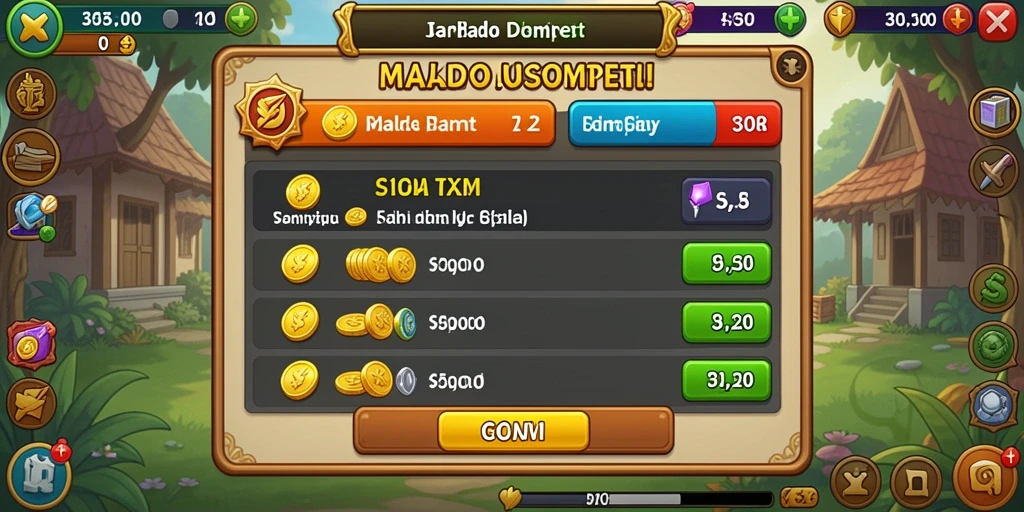 gogorummy - Mode multiplayer yang memungkinkan bersaing dengan teman.